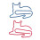 100Pcs Fancy Paperclips Animal Style Assorted 13