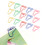 100pcs Footprint Paper Clips Increased Slip 12
