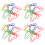 100pcs Footprint Paper Clips Increased Slip 2