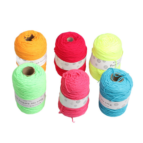 6 Rolls Tufting Yarn 437 Yards Each 8 Shares 1