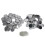 100 Sets Blank Button Badge Parts Set DIY for 1