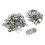 100 Sets Blank Button Badge Parts Set Round Shape 4