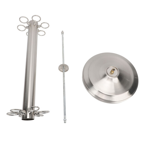 Stand Pool Cue Holder Iron Billiard Cue Rack 6