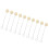 100Pcs Wool Daubers Even Coloring Long Metal 10