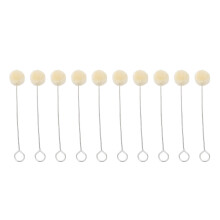 100Pcs Wool Daubers Even Coloring Long Metal