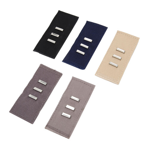 5pcs Elastic Waist Extenders Adjustable Easy 2