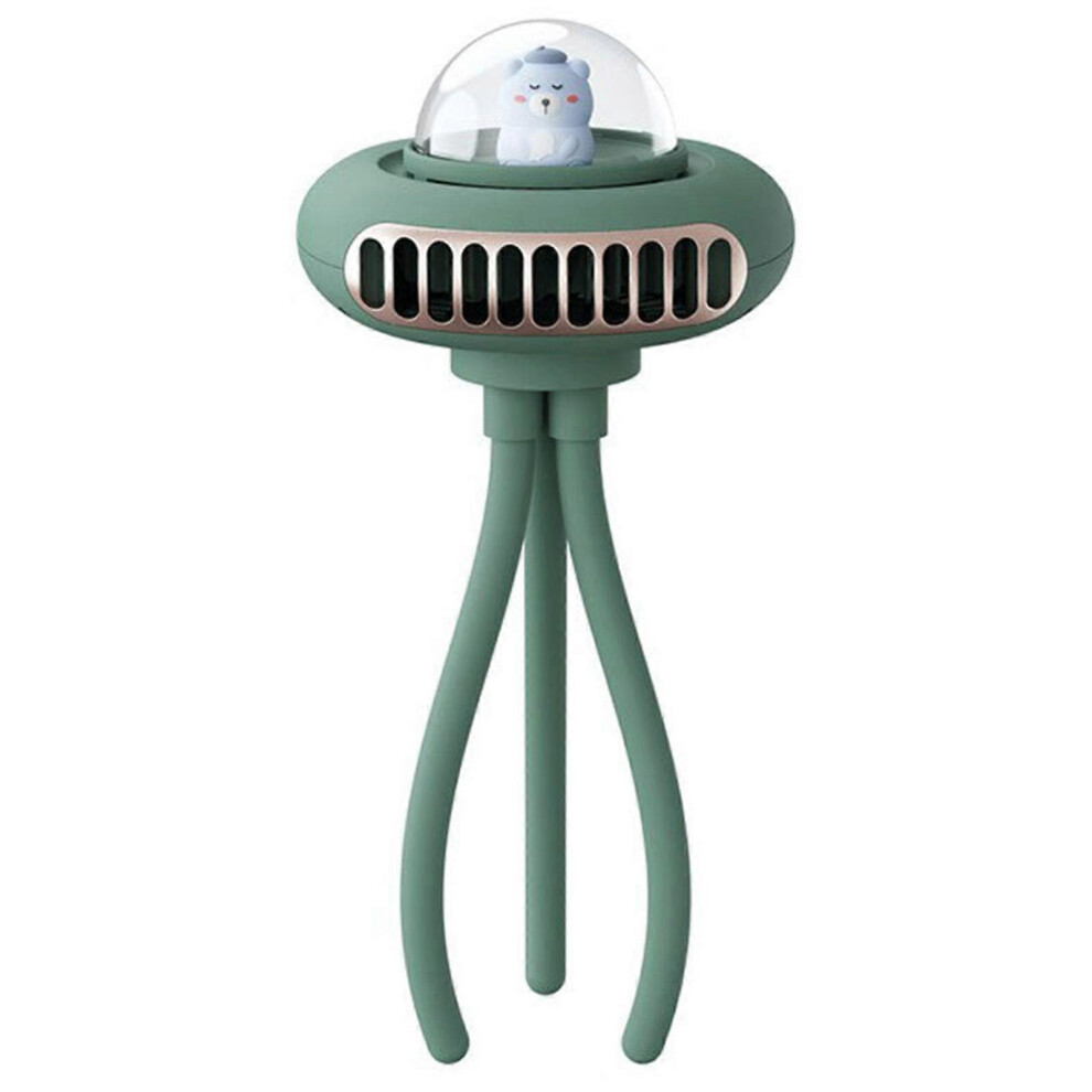 (White, One size) Stroller Fan Clip On Fan for Baby Stroller Bladeless Portable Baby Fan for Stroller Rechargeable Battery Operated Fan  Green