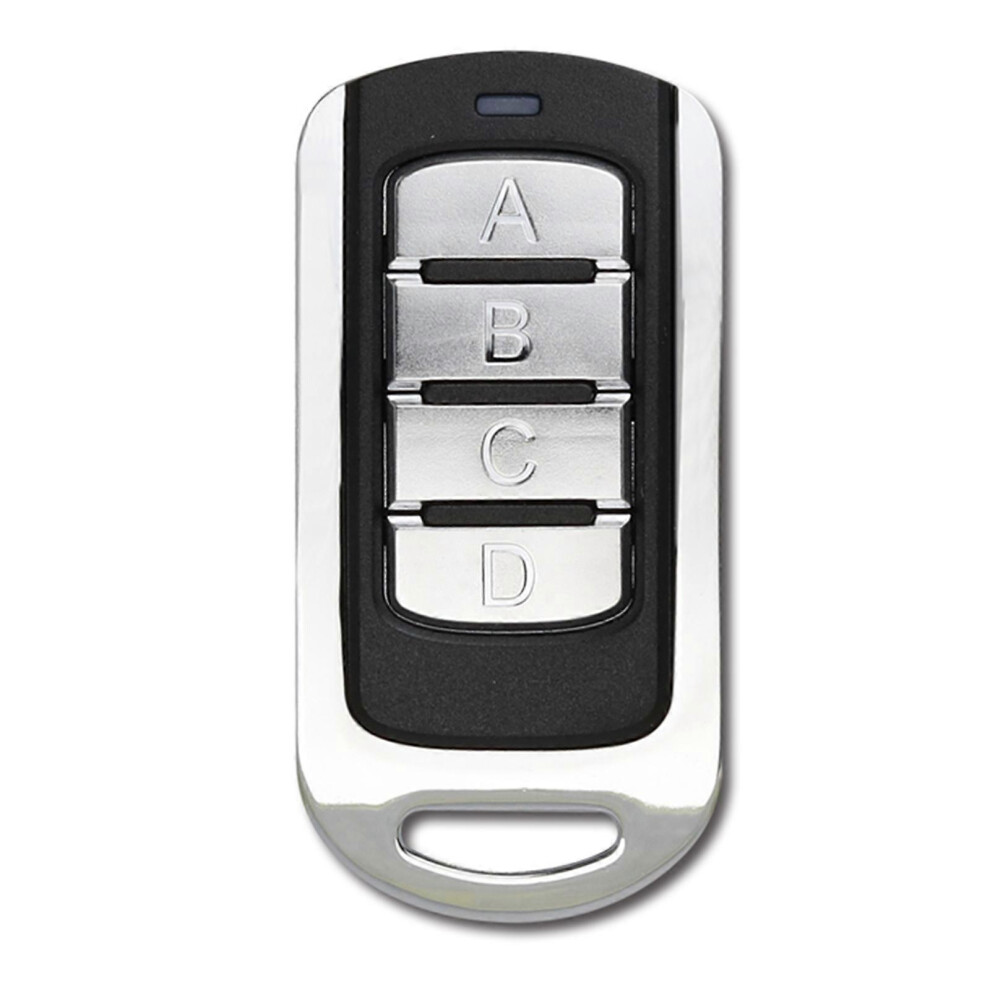 (As show, One size) 4-Channel Copying Remote Control,Universal 4 Buttons Cloning 315MHz 433MHZ Electric Garage Door Remote Control Key Fob