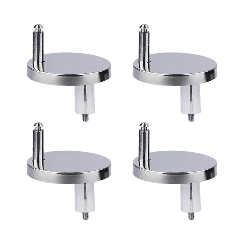 (As show, One size) Stable Toilet Seat Mounting Bolts Sleeks and Modern Design Toilet Seat Fasteners Durable & Corrosion resistant Durable