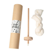 (As show, One size) Solid Wooden Drop Spindle Handmade Rop Spindle Top Whorl Yarn Spin Wool Storage Tools DIY Craft Sewing Accessories