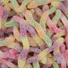 (1kg Sweet Pouch) Fizzy Jelly Snakes