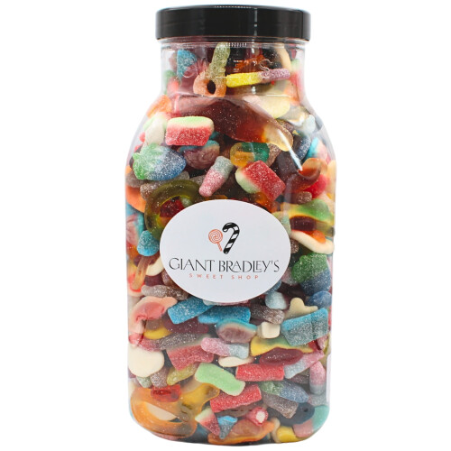 (Blue Sweets Mix) 3.5kg Mega Sweet Jar 1