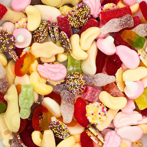 (650g Sweet Jar) Old Skool Sweet Mix