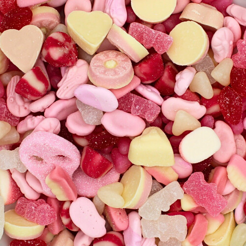 1kg Pink Sweets Mix 2