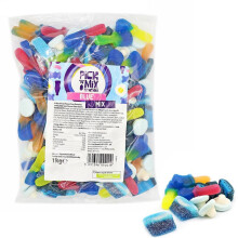 (1kg Blue Sweets Mix) 1kg Pick N Mix Sweets Bag