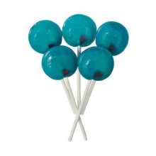 (475g Sweet Jar) Dobsons Wrapped Bubblegum Mega Lollies