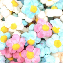 (900g Sweet Jar) Marshmallow Flowers