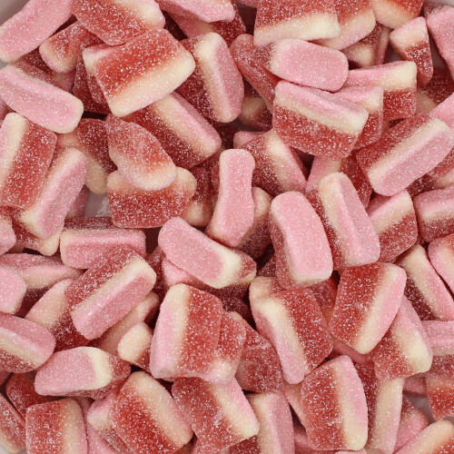 (400g Sweet Jar) Fizzy Strawberry Slices
