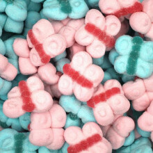 (1kg Sweet Bag) Marshmallow Butterflies