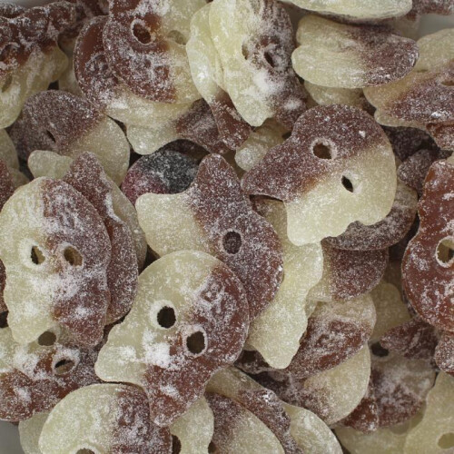 (225g Sweet Pouch) BUBS Cool Cola Skulls