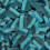 (550g Sweet Jar) Fizzy Blue Raspberry Slices 1