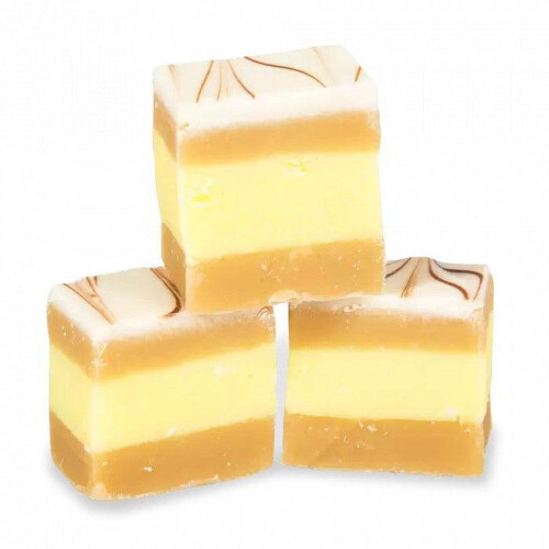 (225g Sweet Pouch) Vanilla Custard Slice Fudge