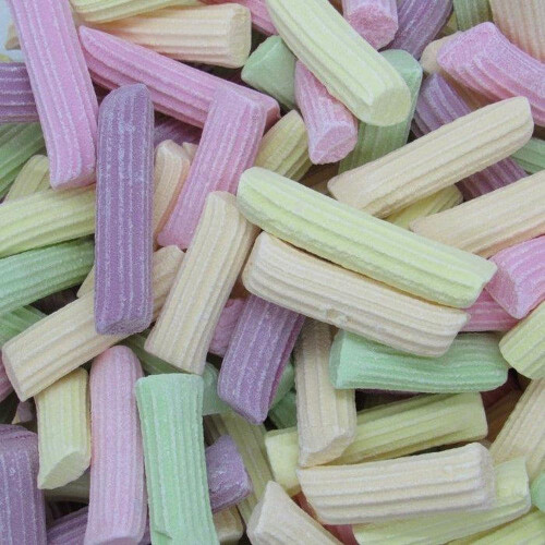 (1kg Sweet Pouch) Fruit Rock Sticks