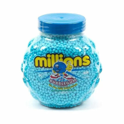 (225g Sweet Pouch) Millions Bubblegum 2