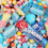 Freeze Dried Sweets Blue Mix 105g 1