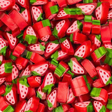 (3kg Bulk Bag) Strawberry Liquorice Slices