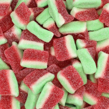 (500g Sweet Pouch) Fizzy Watermelon Slices