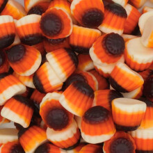 (550g Sweet Jar) Jelly Creme Caramels