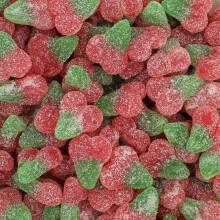(650g Sweet Jar) Fizzy Twin Cherries