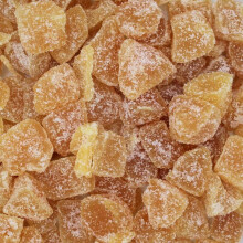 (500g Sweet Pouch) Pappadakis Crystallised Stem Ginger