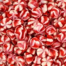 (1kg Sweet Pouch) Strawberry Twist Kisses
