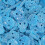 (225g Sweet Pouch) Fizzy Blue Skulls 1