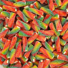 (225g Sweet Pouch) Fizzy Rainbow Bites