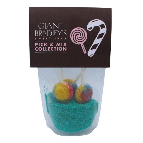 Tutti Fruity Dip n' Lick Crystal Lollies 1