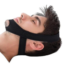 (As show, One size) Anti Snore Chin Strap