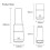 (As show, One size) Mini High Speed Portable Blender Juicer 5