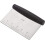 (As show, One size) Stainless Steel Dough Scraper For Bread Pizza Cake Dough Baking 1