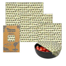 (royal blue flower, One size) Beeswax Reusable Food Wraps - Beeswax Wrap Sustainable Products, Wax Wrap, Eco-friendly Wrap, Organization Storage Bags, Cheese Bee Wrappers Cling, Wa
