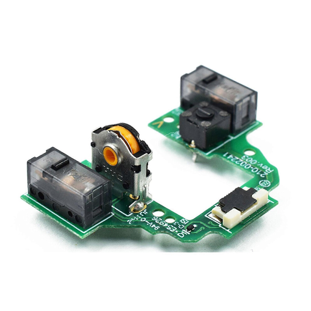 (Black, One size) Mouse Upper Motherboard Micro Switch Button Key Board Switch Button Module for  G Pro X Superlight Mouse  Black