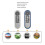 (7 keys, One size) Garage Door Remote Control 433mhz Wireless Remote Control 7/11/13 Button Programming Learning Garage Door Remote 2