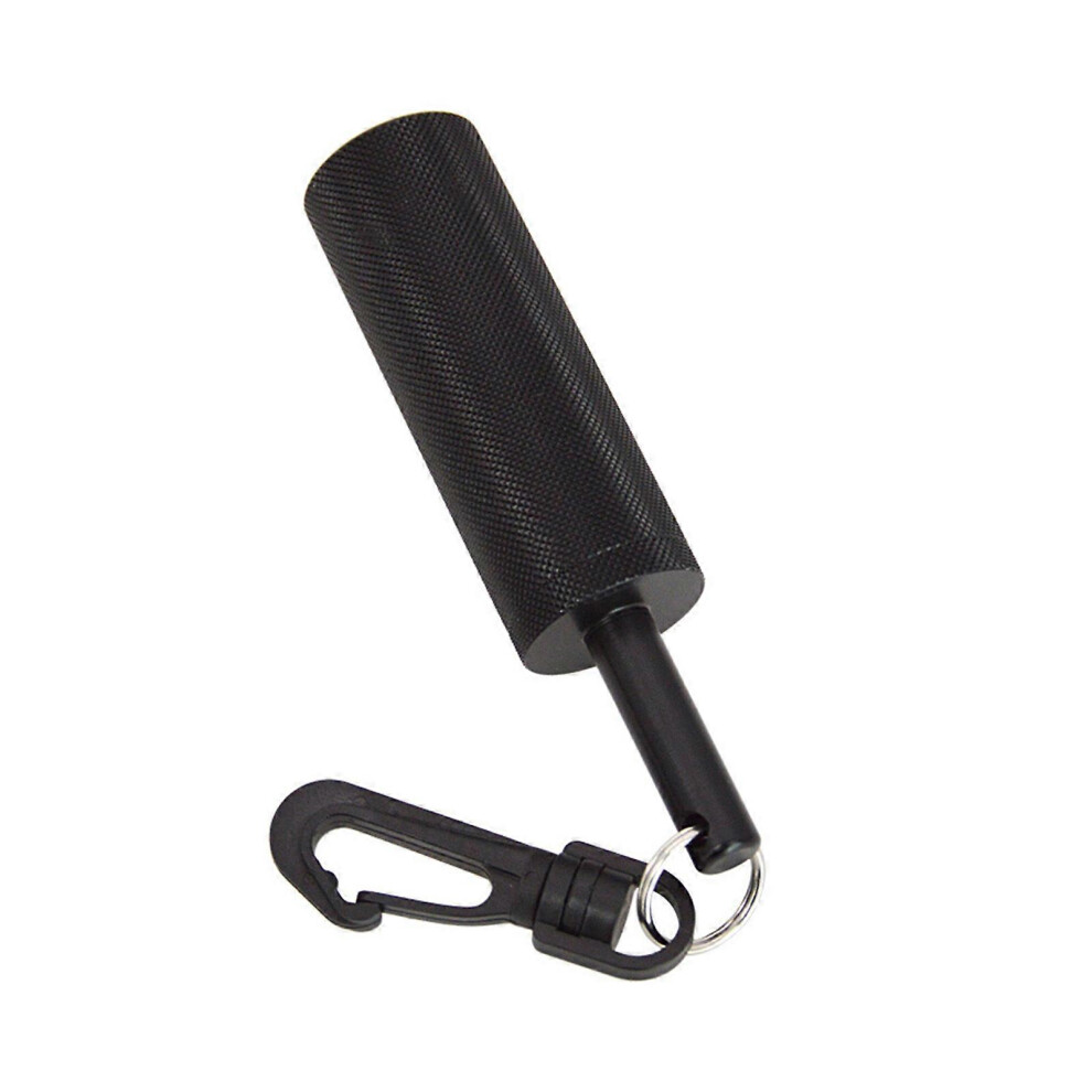 (, One Size) Scubas Rattles Stick Divings Safety Tank Rattles Aluminum Alloys Underwaters Rattles Noise Maker Signal Bells Divings Stick Black