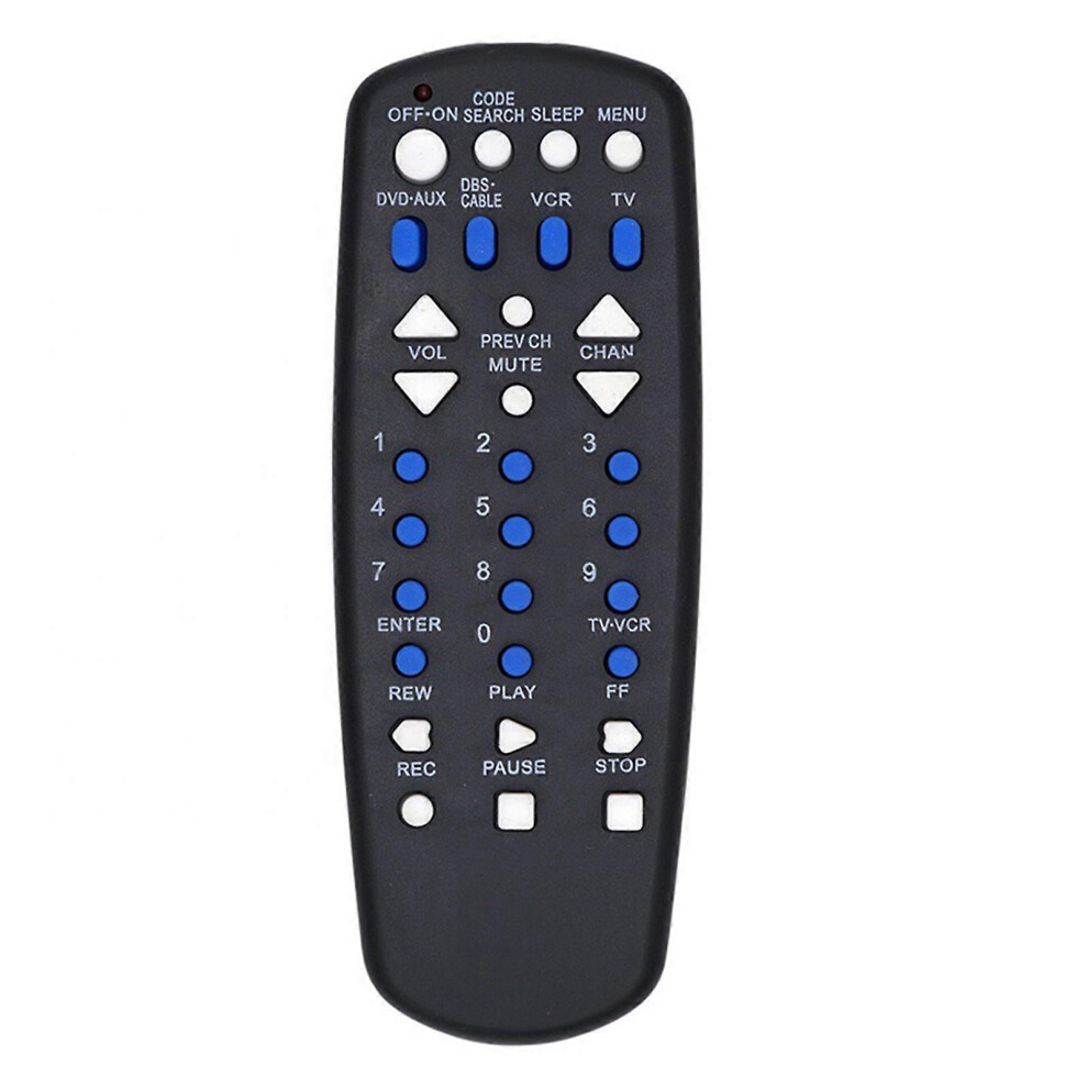 (As show, One size) RCU404R Universal Four Device Remote Control Intuitive Channel Control, for Various Brands