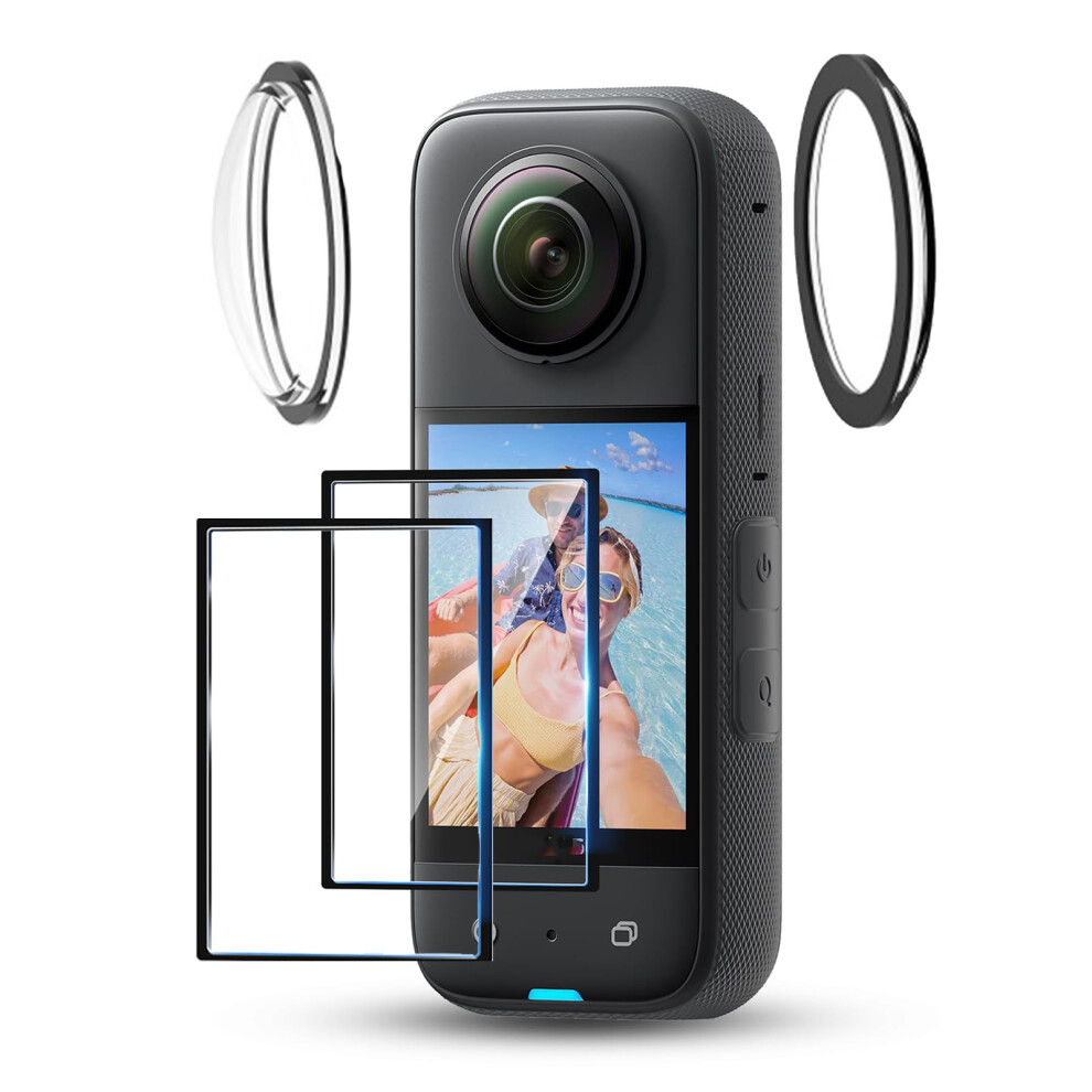 For Insta360 One X3 Sticky Lens Guards Screen Protector Set,Accessories For Insta 360 X3 6493810897719