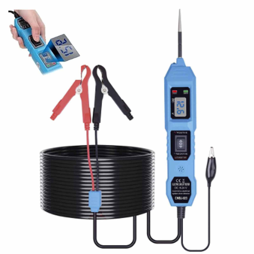 Dc Automotive Circuit Tester - 6-36V Voltage Electrical System Tester For Car Diagnostics 6493810769320