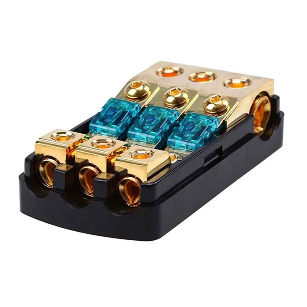 Car Audio Truck Audio Amplifier Circuit Holder Agu Style Stereo Amplifier Refit Fuse Adapter 60A 6493810833779