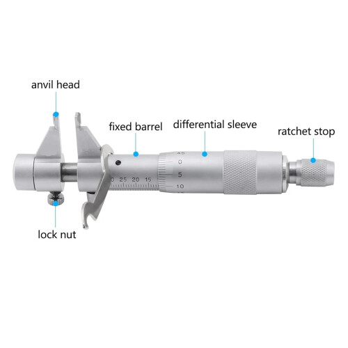 Inside Micrometer Hole Bore Internal Diameter Gage Gauge 530mm Range 0.01mm Accuracy Internal Micrometer 2